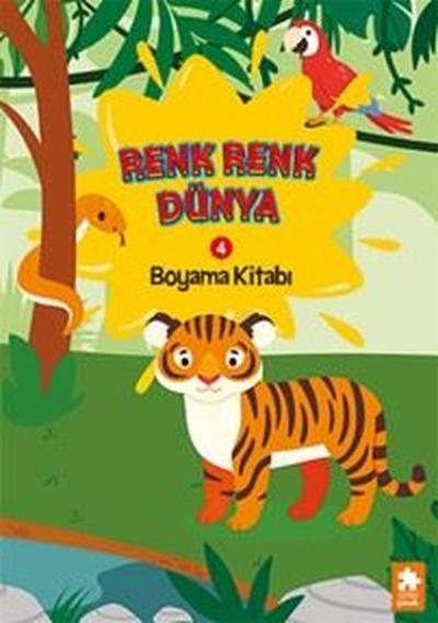 Renk Renk Dünya Boyama Kitabı 4