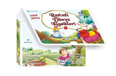 Resimli Dünya Klasikleri 1 Seti - Kırmızı Seri 32 Sayfa (10 Kitaplı Okuma Seti + Değerlendirme Eki)