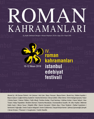 Roman Kahramanları Sayı: 38 Nisan-Haziran 2019