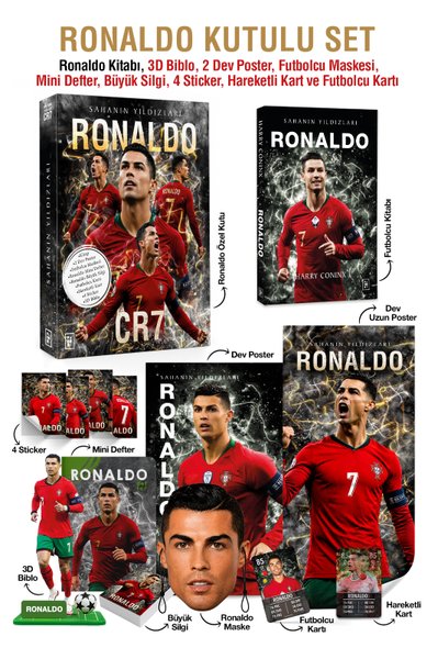 Ronaldo Özel Kutulu Set - Sahanın Yıldızları Kolektif