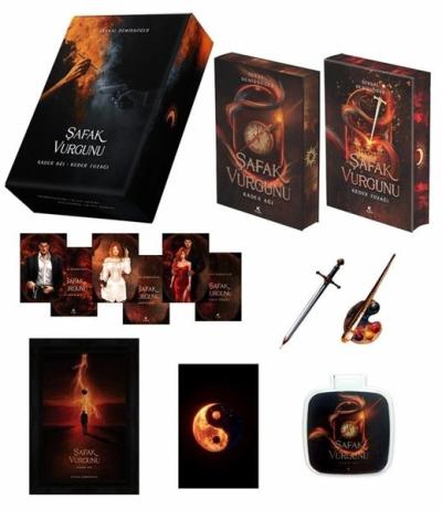 Şafak Vurgunu - Yan Boyamalı - Kutulu Set (Ciltli) Şevval Demirdöğer
