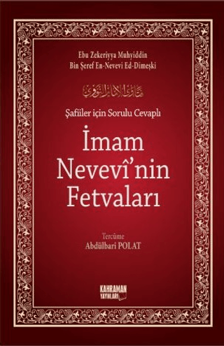 Şafiiler İçin Sorulu Cevaplı İmam Nevevi'nin Fetvaları (Ciltli)