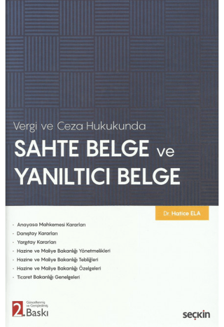 Sahte Belge ve Yanıltıcı Belge (Ciltli)