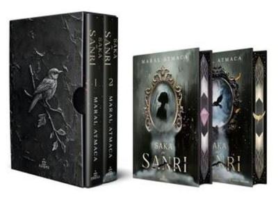 Saka ve Sanrı 2 Seti - Yan Boyamalı Kutu - 2 Kitap Takım (Ciltli) Mara