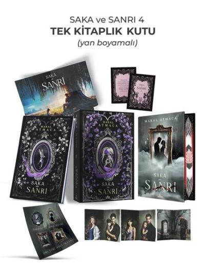 Saka ve Sanrı 4 - Tek Kitaplık Yan Boyamalı Kutu (Ciltli) Maral Atmaca