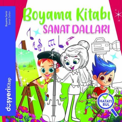 Sanat Dalları Boyama Kitabı