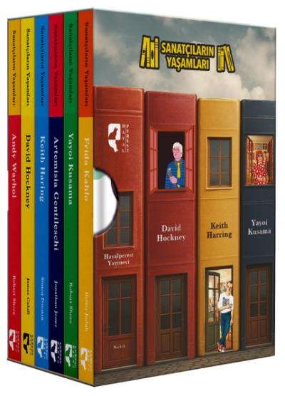 Sanatçıların Yaşamları Seti - 6 Kitap Takım (Ciltli) Kolektif