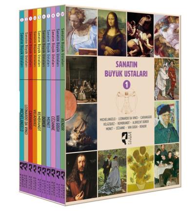 Sanatın Büyük Ustaları Seti (10 Kitap Takım) Terry Barrett