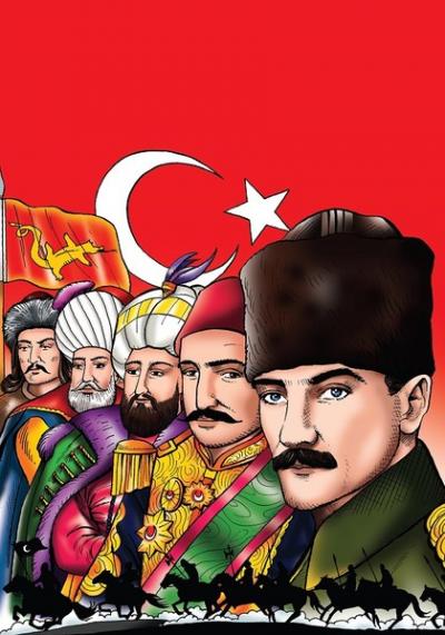 Şanlı Türk Devletleri Hun İmparatorluğu'ndan Türkiye Cumhuriyet'ine
