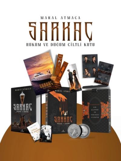 Sarkaç Cilt 3 - Hüküm ve Düğüm - Tek Kitaplık Kutu (Ciltli) Maral Atma