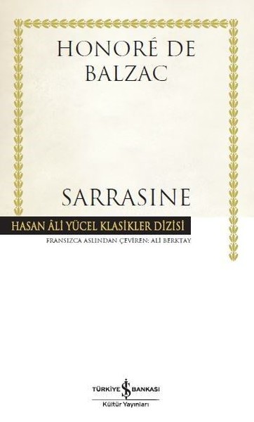 Sarrasine (Ciltli) Honore De Balzac
