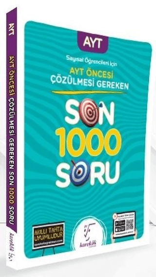 2021 Sözel Öğrencileri İçin AYT Öncesi Çözülmesi Gereken Son 1000 Soru