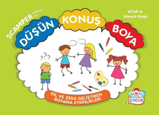 Scamper Metodu ile Düşün Konuş Boya 3'lü Set