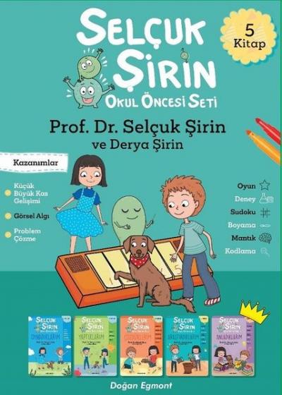 Selçuk Şirin Okul Öncesi Kutulu Set (5 Kitap Takım) Derya Şirin