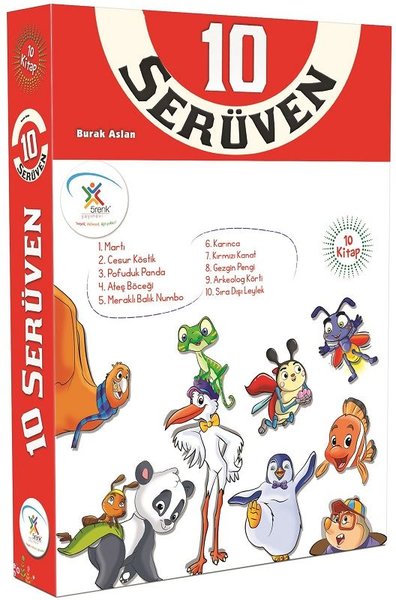Serüven Serisi Seti-10 Kitap Takım