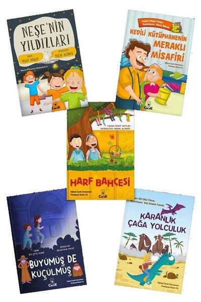 Serüvenler Dizisi Seti - 5 Kitap Takım Elif Çiftçi Yılmaz