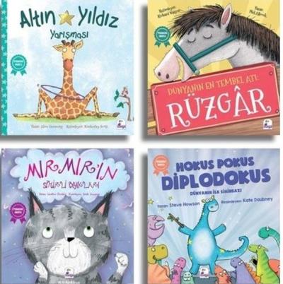 Pedagog Onaylı Uyku Vakti Hikayeleri Seti - 1 (4 Kitap Takım) Alice He