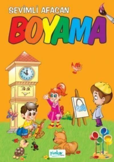 Sevimli Afacan Boyama Kitabı