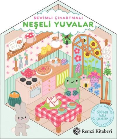 Sevimli Çıkartmalı Neşeli Yuvalar