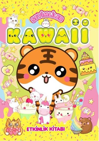 Sevimliler Kawaii-Etkinlik Kitabı Kolektif