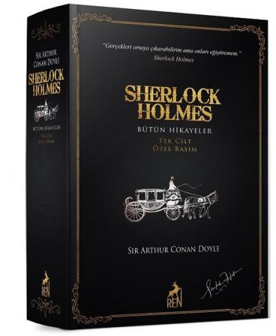 Sherlock Holmes Bütün Hikayeler (Tek Cilt - Özel Basım) (Ciltli) Sir A