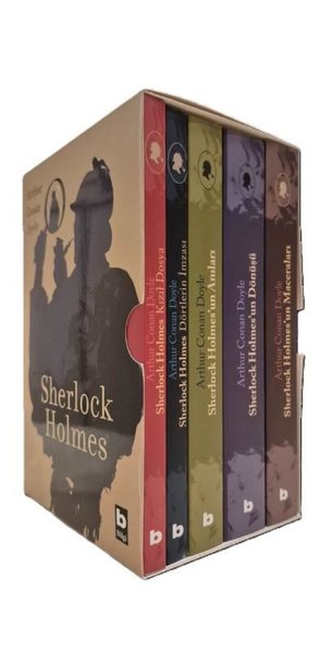 Sherlock Holmes Serisi Seti - 5 Kitap Takım - Kutulu Sir Arthur Conan 