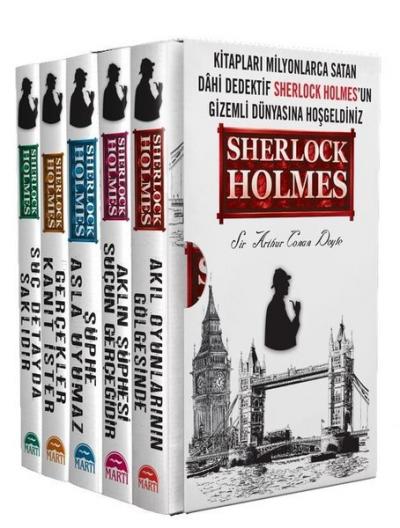 Sherlock Holmes Seti - 5 Kitap Takım - 125x195 Yeni Ebatlı