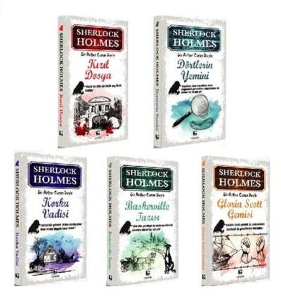 Sherlock Holmes Seti (5 Kitap Takım) Sır Arthur Canon Doyle