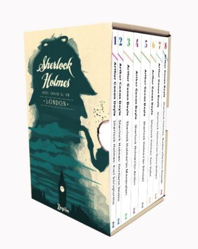 Sherlock Holmes Seti (8 Kitap Takım) Sir Arthur Conan Doyle