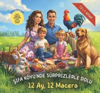 Şifa Köyü'nde Sürprizlerle Dolu 12 Ay 12 Macera - 12 + 1 Kitap - Kutulu