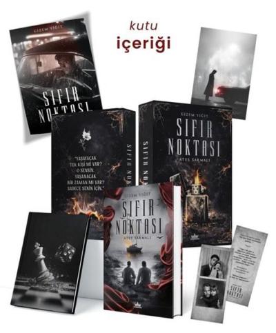 Sıfır Noktası 3 - Ateş Sarmalı - Hediyeli Kutu (Ciltli) Gizem Yiğit