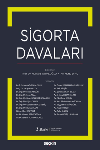 Sigorta Davaları (Ciltli)
