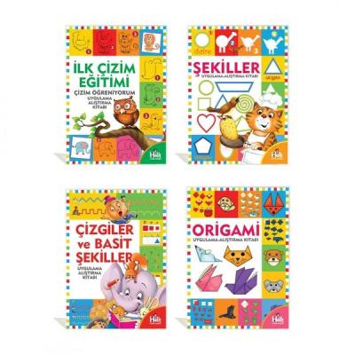Sihirli Çizimler Seti - 4 Kitap Takım Kolektif