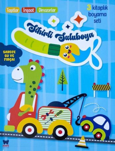 Sihirli Sulu Boyama Seti Mavi Kapak