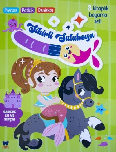 Sihirli Sulu Boyama Seti Yeşil Kapak