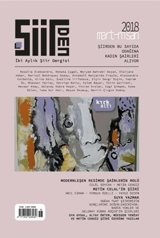 Şiirden İki Aylık Şiir Dergisi Sayı: 46 Mart - Nisan 2018