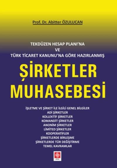 Şirketler Muhasebesi