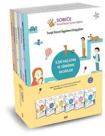Sobece-Sosyal Beceri Çocuk Eğitimi Seti-6 Kitap Takım Aygün Tuçe Ataş