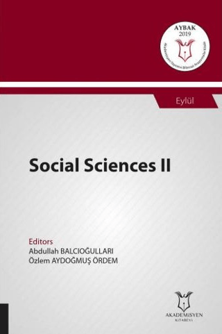 Social Sciences II (AYBAK 2019 Eylül)