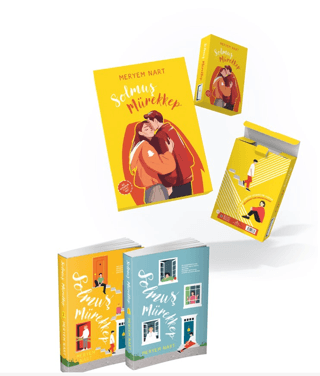 Solmuş Mürekkep İki Kitaplık Set