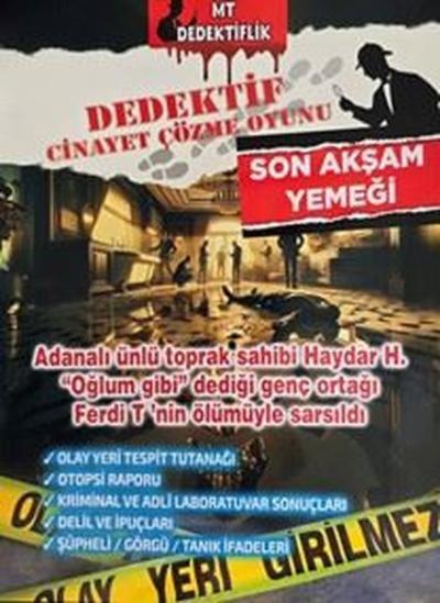 Son Akşam Yemeği - Dedektif Cinayet Çözme Oyunu