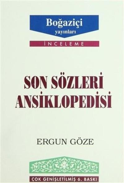 Son Sözleri Ansiklopedisi