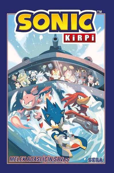 Sonic Kirpi Cilt 3 - Melek Adası İçin Savaş