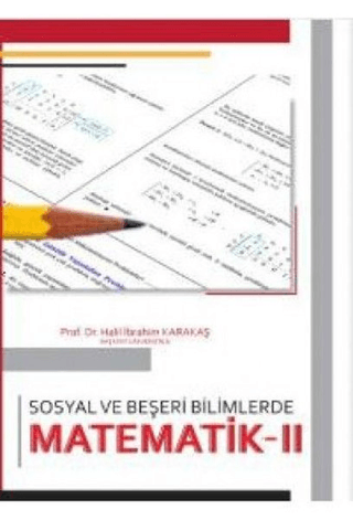 Sosyal ve Beşeri Bilimlerde Matematik - 2