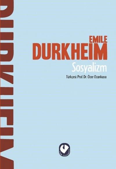 Sosyalizm Emile Durkheim