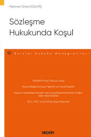 Sözleşme Hukukunda Koşul