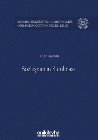 Sözleşmenin Kurulması (Ciltli)