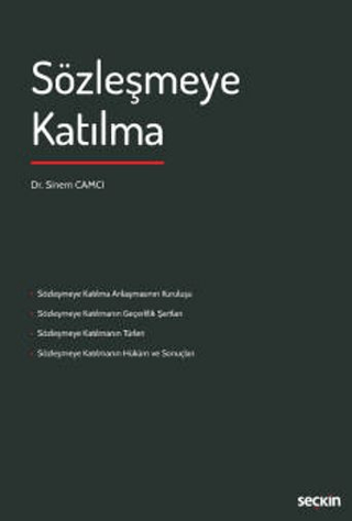 Sözleşmeye Katılma (Ciltli)