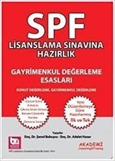 SPK Lisanslama Sınavlarına Hazırlık Gayrimenkul Değerleme Esasları