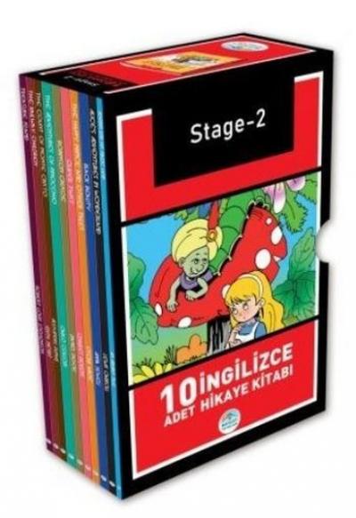 Stage - 2 İngilizce Hikaye Seti (10 Kitap Kutulu)